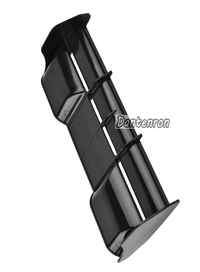 Dantenron 1/8 RC Car Force Rear Spoiler High Down Force Body Wing Tail Compatible with 1:8 Scale RC Off Road Short Course Truck Buggy Racing Car (Black) - Image 5